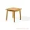 Corner Table Minimalist Natural Ghana Series