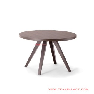 Meja Sudut Jati salak Brown Seri Vixen