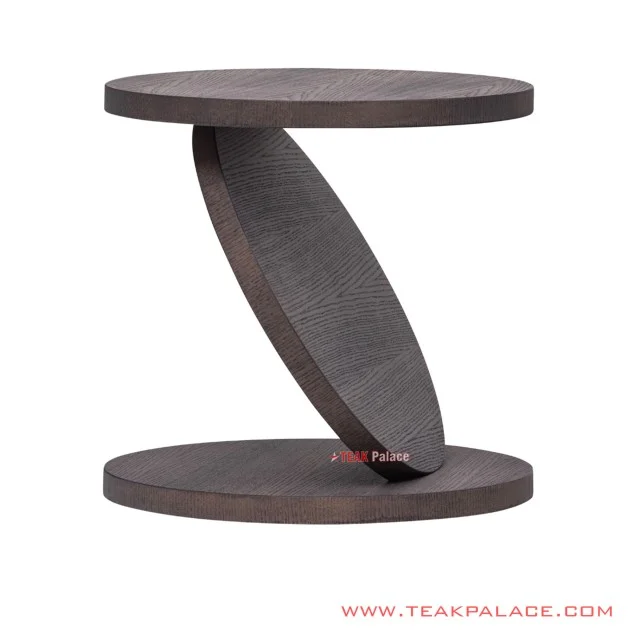 Meja Sudut Seri Hilda Black Walnut