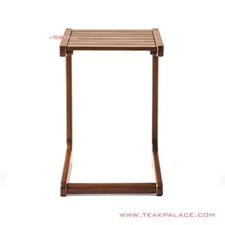 Minimalist Corner Teak Solid Table Masamba Series