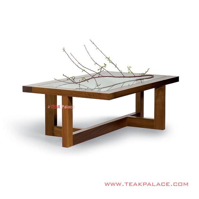 Guest Table Minimalist Teak Top Glass Oregon series guest table minimalist teak top glass oregon series 63
