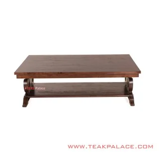 Meja Kayu Jati Minimalis Black Walnut Wilson