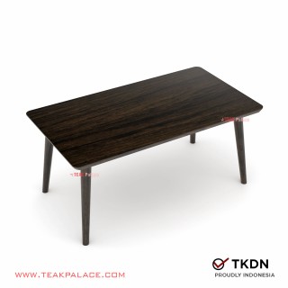 Meja Tamu Minimalis Cellini Jati Hitam Antik