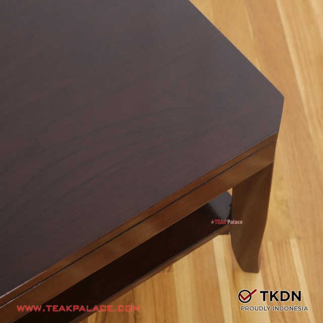 Meja Tamu Minimalis Kayu Jati TKDN Seri Elegant 120 meja tamu minimalis kayu jati tkdn seri elegant 120 60