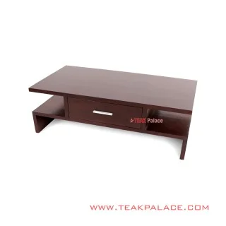 Meja Tamu Divo Kayu Jati Minimalis