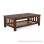 Guest Table Minimalist Black Walnut Bali Series