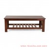 meja tamu minimalis black walnut seri bali 55