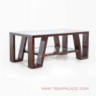 Meja Tamu Kaca Minimalis Modern Seri Sunda