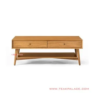 Meja Tamu Bafilo Minimalis Kayu Jati