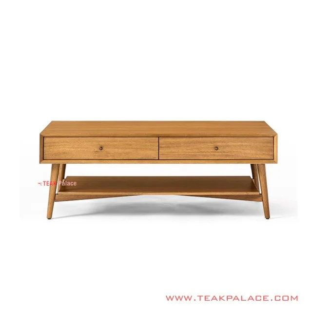 Meja Tamu Bafilo Minimalis Kayu Jati