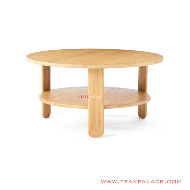 Meja Tamu Natural Bundar Seri Kaira Minimalis meja tamu natural bundar seri kaira minimalis 61