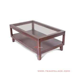 Meja Tamu Gabriel Kaca Minimalis