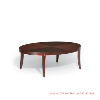 Meja Tamu Oval Minimalis Seri elegant