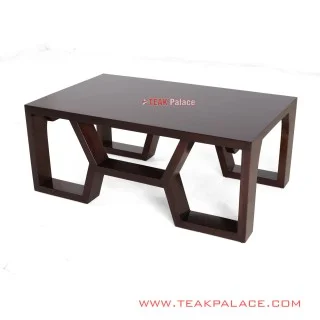 Meja Tamu Minimalis Kayu Jati seri Akane