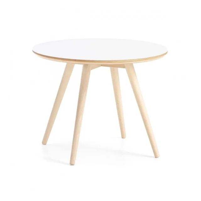 Meja Tamu Bundar Duco Putih Kaki Duco Ivory Seri Touya Meja Tamu Bundar Duco Putih Kaki Duco Ivory Seri Touya