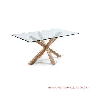 Guest Table Minimalist Glass Marina Series