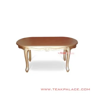 Victorian Meja Tamu Klasik Warna Emas Jati Victorian Meja Tamu Klasik Warna Emas Jati