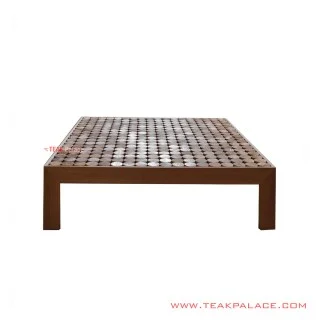 Meja Tamu Jati Salak Brown Seri Bosnia