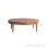 Coffee Table Round Solid Teak Salak Brown Young Toffee Series