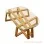 Meja Tamu Kaca Seri Gemini Jati Golden Teak