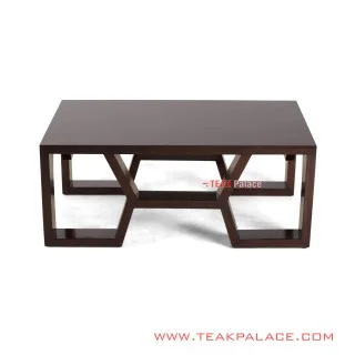 Meja Tamu Minimalis Kayu Jati seri Akane