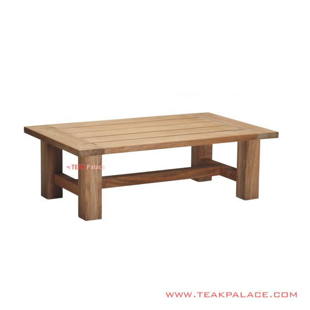  Guest Table Minimalist Natural Teak Wood Breda Series 