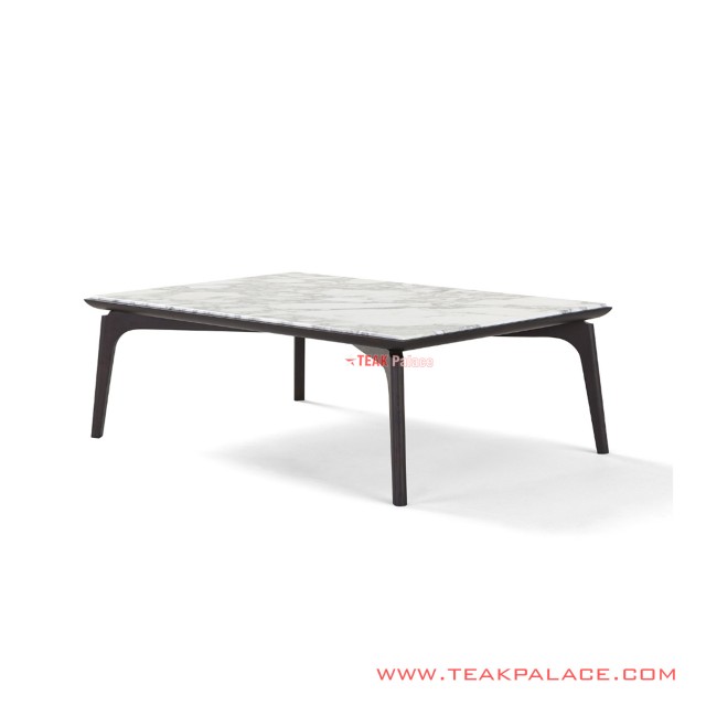 Guest Table Amura Series Black Walnut Marble Leaves guest table amura series black walnut marble leaves 60