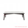 Guest Table Amura Series Black Walnut Marble Leaves guest table amura series black walnut marble leaves 63