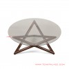 Teak Wood Minimalist Glass Guest Table Star Series teak wood minimalist glass guest table star series 68