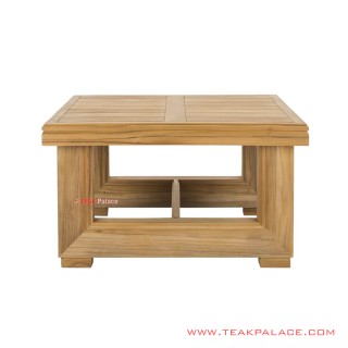 Meja Teras Subang Kayu Jati Minimalis