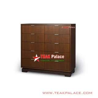 Lemari Laci Minimalis 10 Laci Kayu Jati Seri Altama