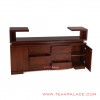 TV table 160 cm Sonni Teak Minimalist Dark Brown tv table 160 cm sonni teak minimalist dark brown 69