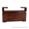 TV table 160 cm Sonni Teak Minimalist Dark Brown tv table 160 cm sonni teak minimalist dark brown 70