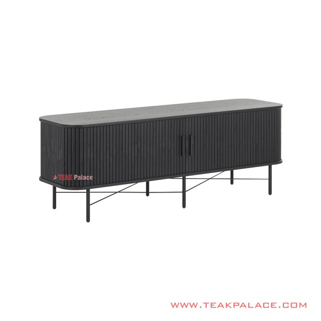 Sideboard Jati Minimalis Hitam Ivina 200 Cm sideboard jati minimalis hitam ivina 200 cm 62