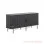 Black Ivina Teak Minimalist Buffet