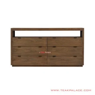 Buffet TV Minimalis Jati Lennon Salak Brown