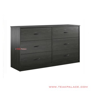 Buffet Laci Hitam Osenia Minimalis Teak