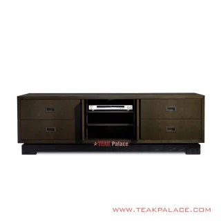 Buffet Meja TV Kayu Jati Minimalis Seri Altama
