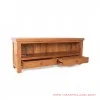 Minimalist Teak Wood 2 Drawer Siger TV Table minimalist teak wood 2 drawer siger tv table 64