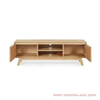 Meja TV Minimalis Jati Seri Trisa