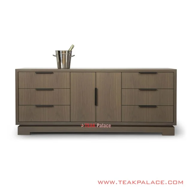 Buffet Kayu Jati Silver Walnut Altama 
