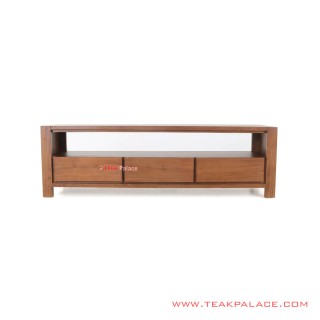 Meja TV Minimalis Kayu Jati Medan