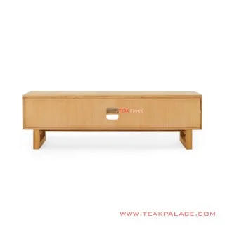 Meja TV Minimalis Alisha Golden Teak