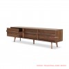 Pyeha Salak Brown Minimalist TV Teak Table pyeha salak brown minimalist tv teak table 58