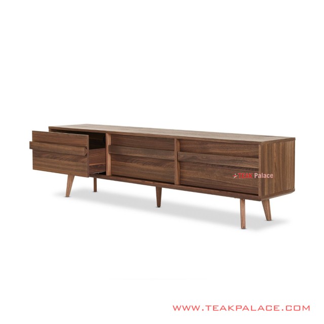 Pyeha Salak Brown Minimalist TV Teak Table pyeha salak brown minimalist tv teak table 53