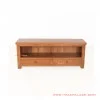 Minimalist Teak Wood 2 Drawer Siger TV Table minimalist teak wood 2 drawer siger tv table 63