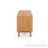 Rosalind Teak Minimalist TV Table rosalind teak minimalist tv table 60