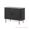 Sideboard Minimalis Jati Hitam Ivina