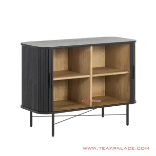 Sideboard Minimalis Jati Hitam Ivina Sideboard Minimalis Jati Hitam Ivina
