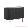 Sideboard Minimalis Jati Hitam Ivina